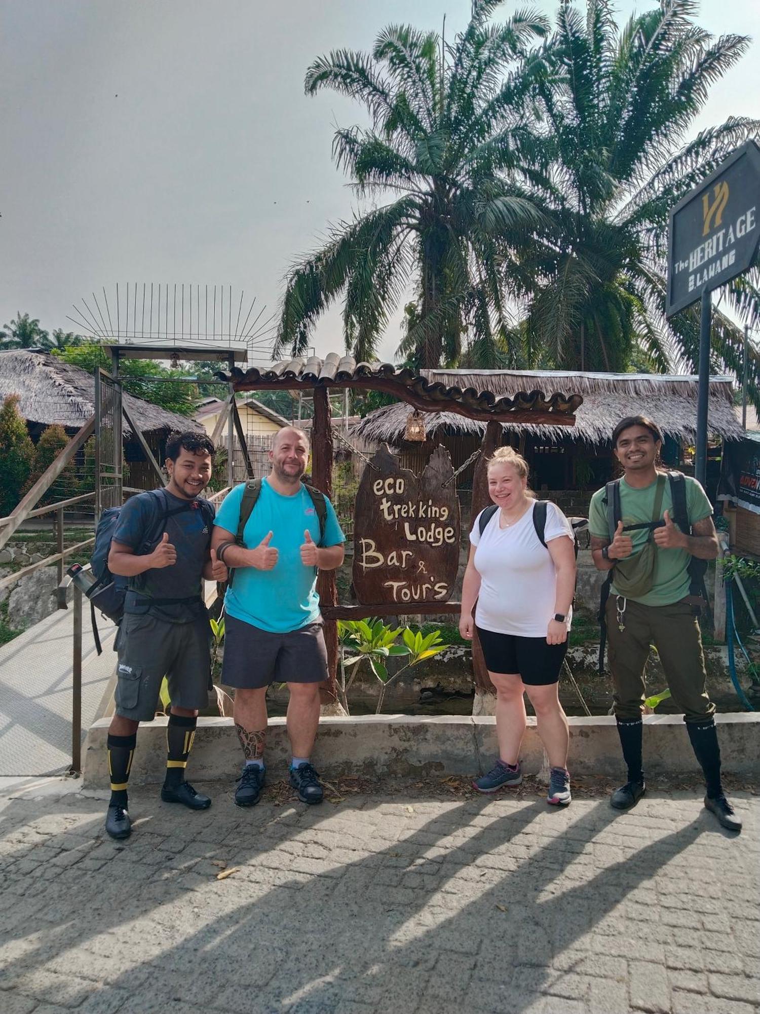 Eco Trekking Lodge, Bar & Jungle Tour'S Bukit Lawang Εξωτερικό φωτογραφία